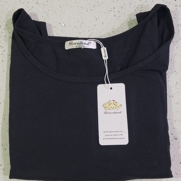 NWT Bearsland Women's Sleeveless Maternity Nursing Tank Top Breastfeeding - Picture 3 of 6